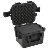 VidaXL flightcase bærbar 30x24,5x20 cm pp sort
