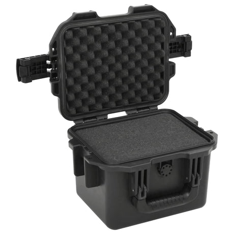 VidaXL flightcase bærbar 30x24,5x20 cm pp sort