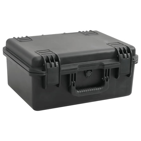 VidaXL flightcase bærbar 49x38x23 cm pp sort
