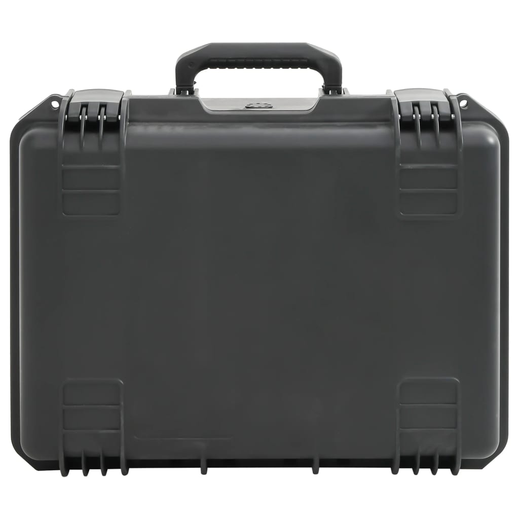VidaXL flightcase bærbar 49x38x23 cm pp sort