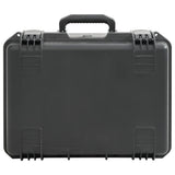 VidaXL flightcase bærbar 49x38x23 cm pp sort