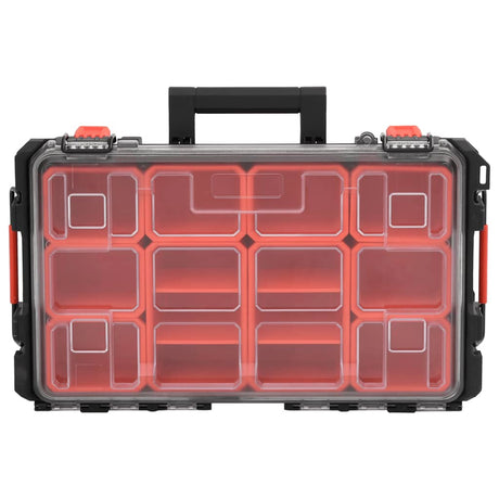 Vidaxx flightcase bærbar 55,5x34,5x13,5 cm pp sort