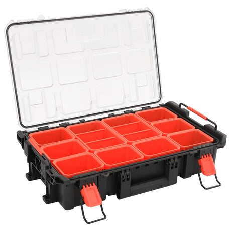 Vidaxx flightcase bærbar 55,5x34,5x13,5 cm pp sort