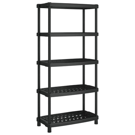 Vidaxx opbevaringsstativ 5-lags 93,5x45,5x194,5 cm polypropylen sort