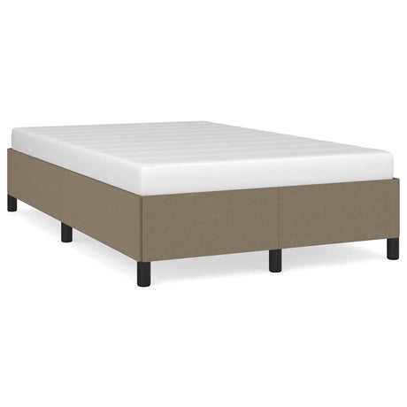 Vidaxl bedframe zonder matras 120x190 cm stof taupe