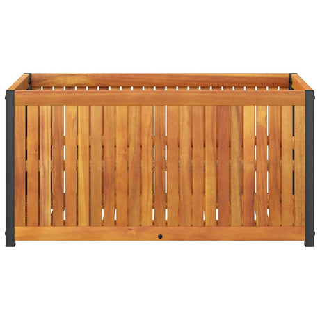 Vidaxx plantekasse 85x45x44 cm massivt akacietræ og stål