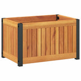 Vidaxx plantekasse 45x30x27,5 cm massivt akacietræ og stål
