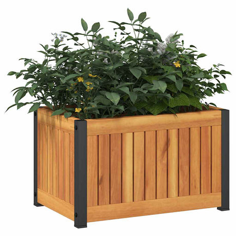 Vidaxx plantekasse 45x30x27,5 cm massivt akacietræ og stål