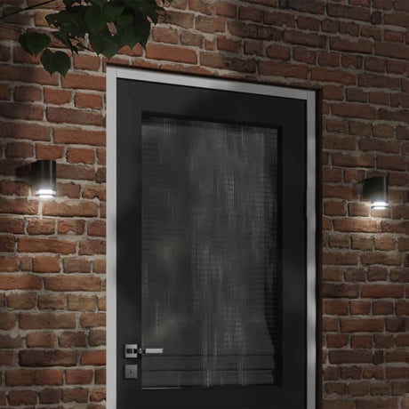 Vidaxx udendørs væglampe støbt aluminium sort