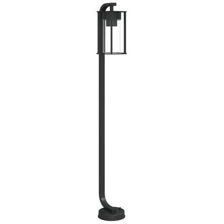 Vidaxx udendørs gulvlampe 100 cm rustfrit stål sort