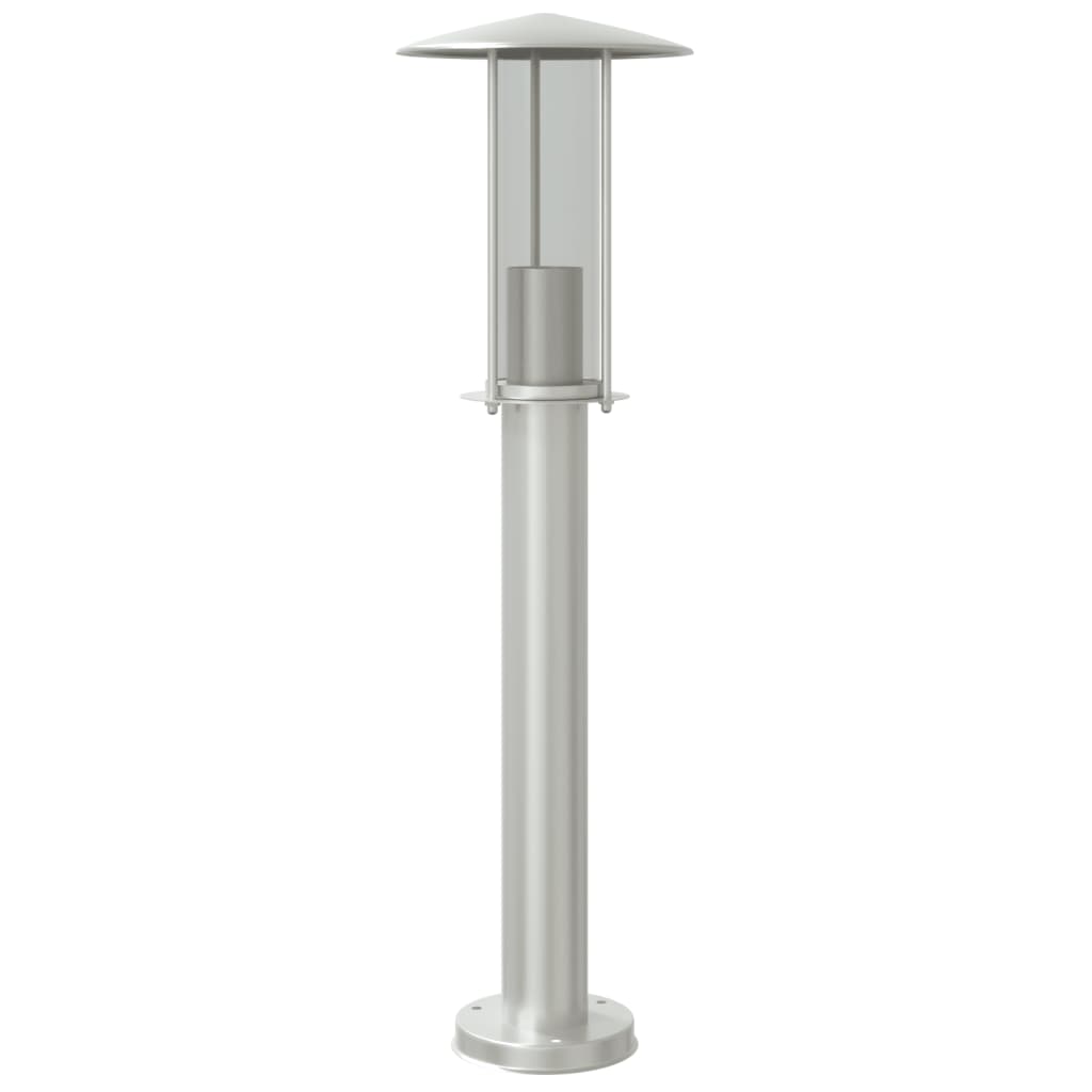 Vidaxx udendørs gulvlampe 60 cm rustfrit stål sølvfarvet