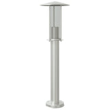 Vidaxx udendørs gulvlampe 60 cm rustfrit stål sølvfarvet