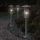 Vidaxx udendørs gulvlampe 60 cm rustfrit stål sølvfarvet