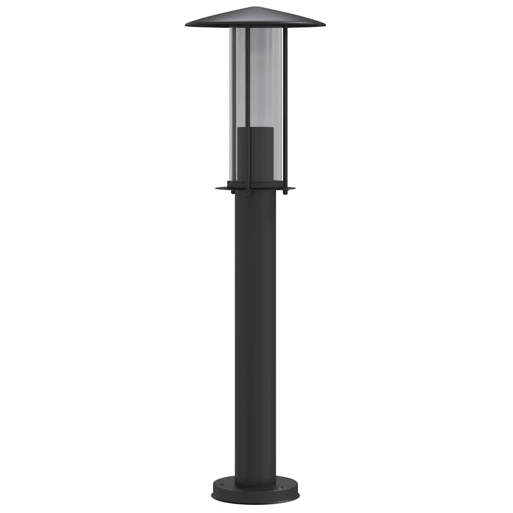 Vidaxx udendørs gulvlampe 60 cm rustfrit stål sort