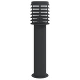 Vidaxx udendørs gulvlampe 60 cm rustfrit stål sort