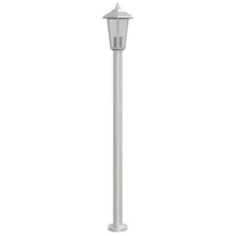 Vidaxx udendørs gulvlampe 120 cm rustfrit stål sølvfarvet
