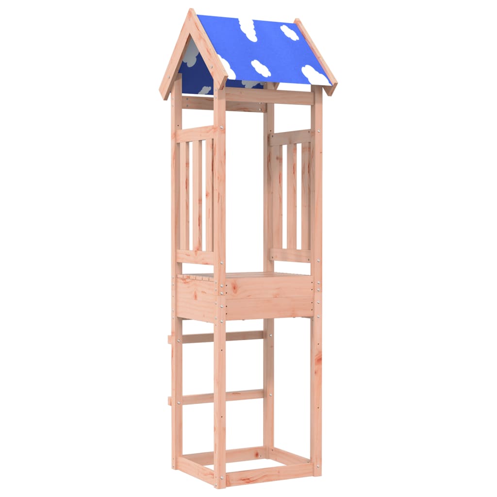 VidaXL Legetårn 52,5x46,5x208 cm massivt douglasgrantræ