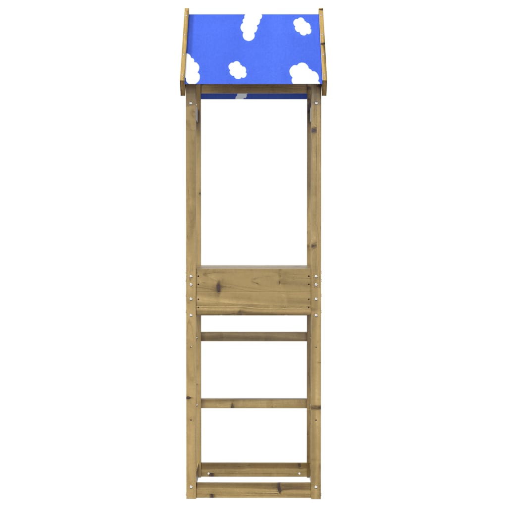Vidaxx legetårn 52,5x46,5x195 cm imprægneret fyrretræ