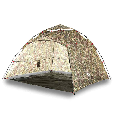 Vidaxl telt 4-personers quick release camouflage