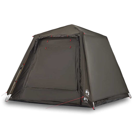 Vidaxl fisketelt 4-personers quick release brun