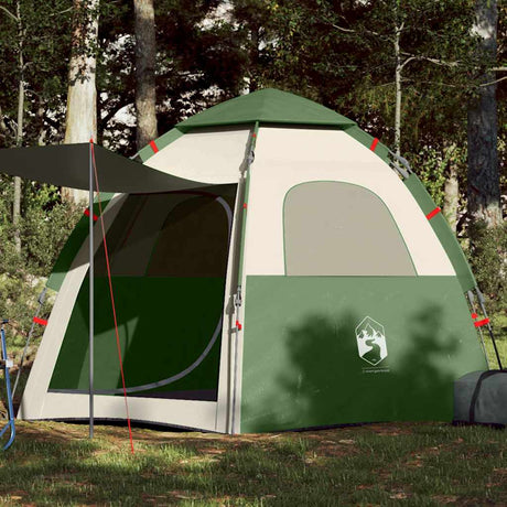 Vidaxl campingtelt 4-personers quick release green