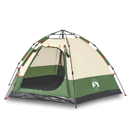 Vidaxl campingtelt 4-personers quick release green