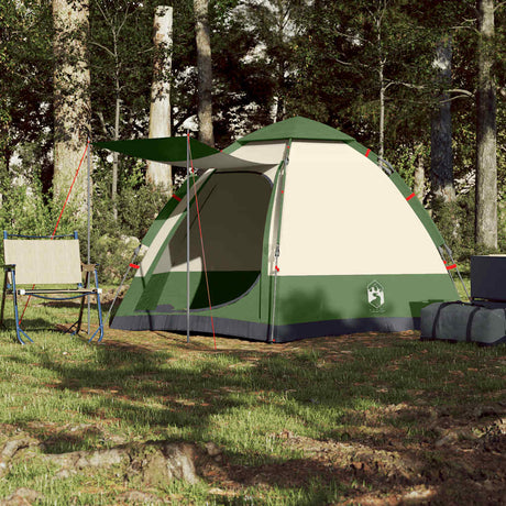 Vidaxl campingtelt 4-personers quick release green