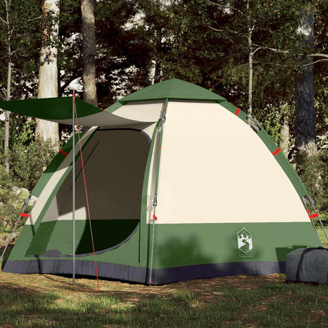 Vidaxl campingtelt 4-personers quick release green
