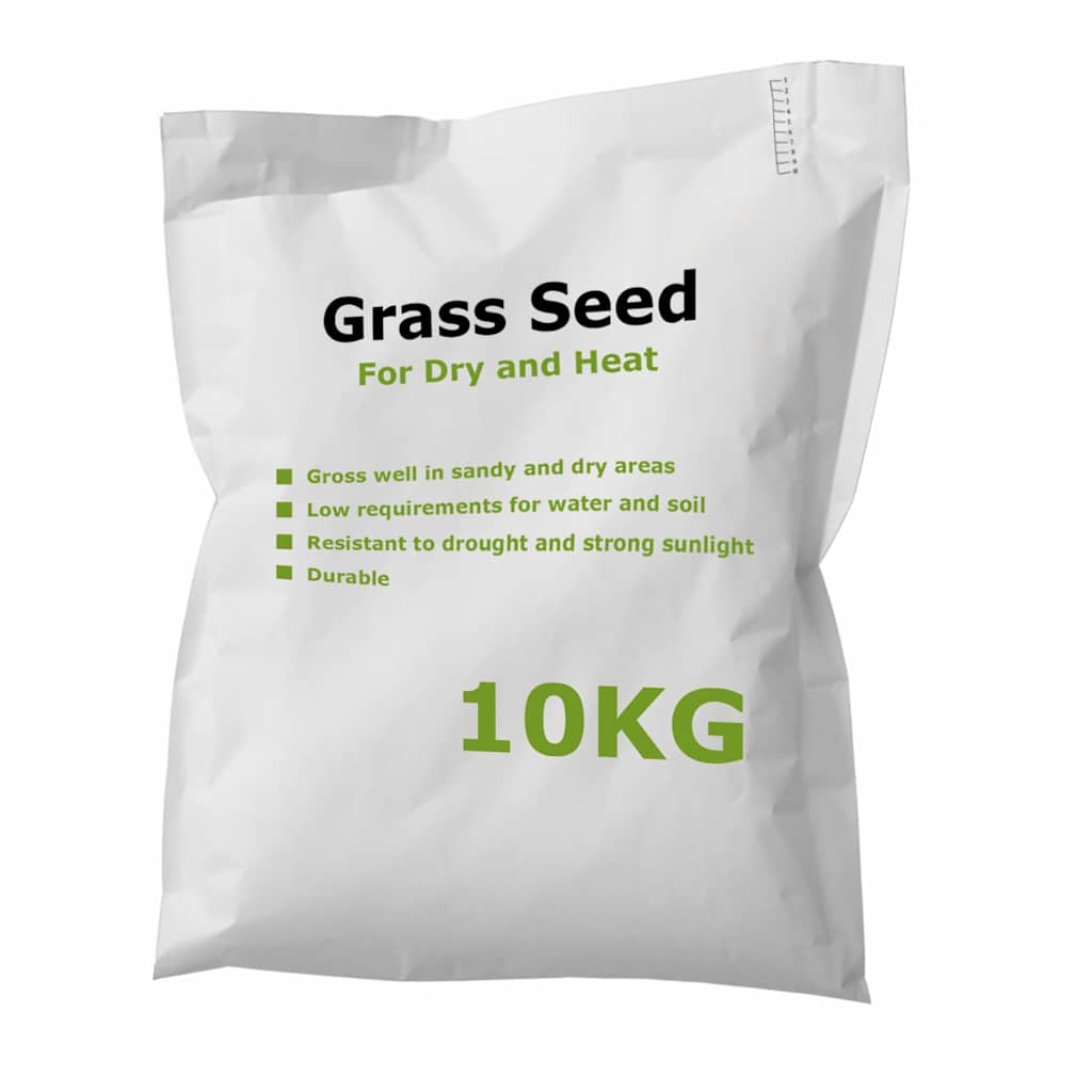 VidaXL Græsfrø til tørke og varme 10 kg