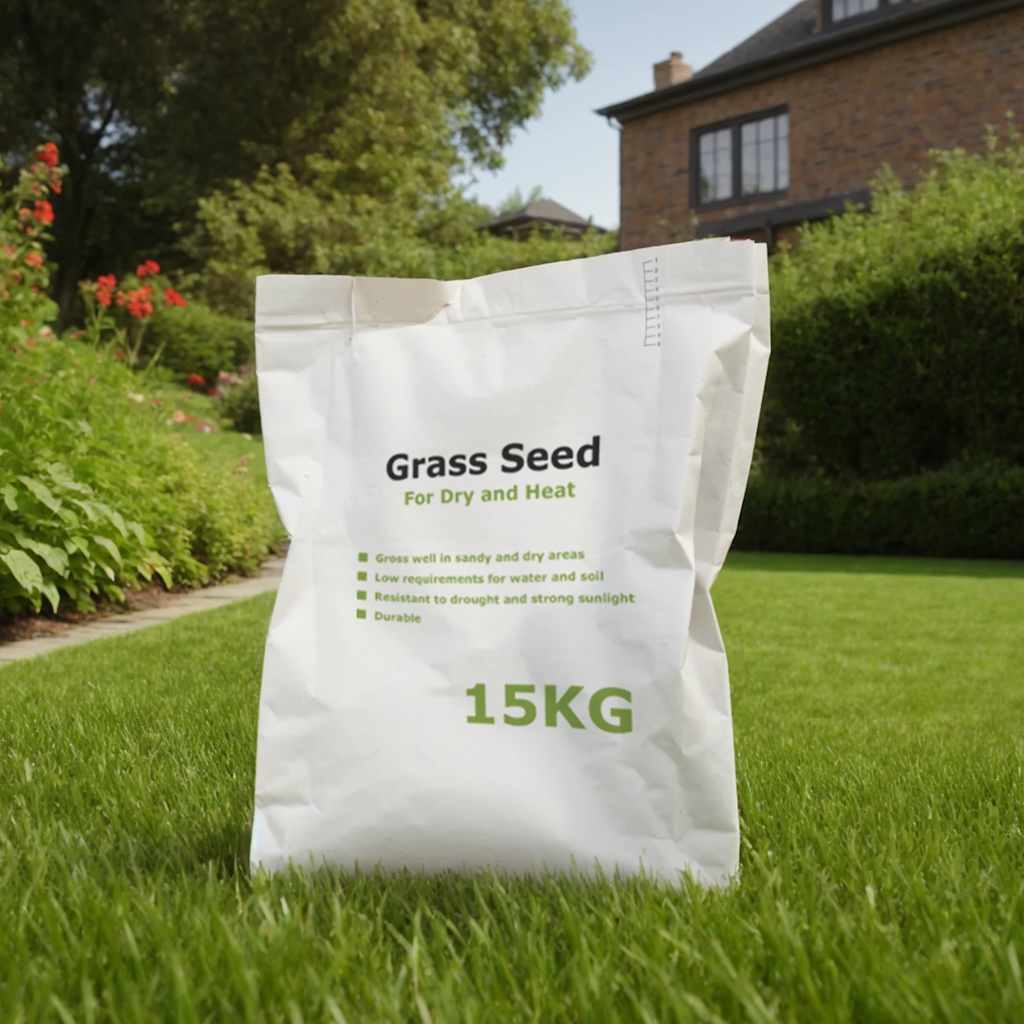 VidaXL Græsfrø til tørke og varme 15 kg