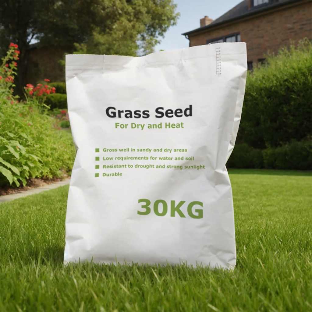 VidaXL Græsfrø til tørke og varme 30 kg