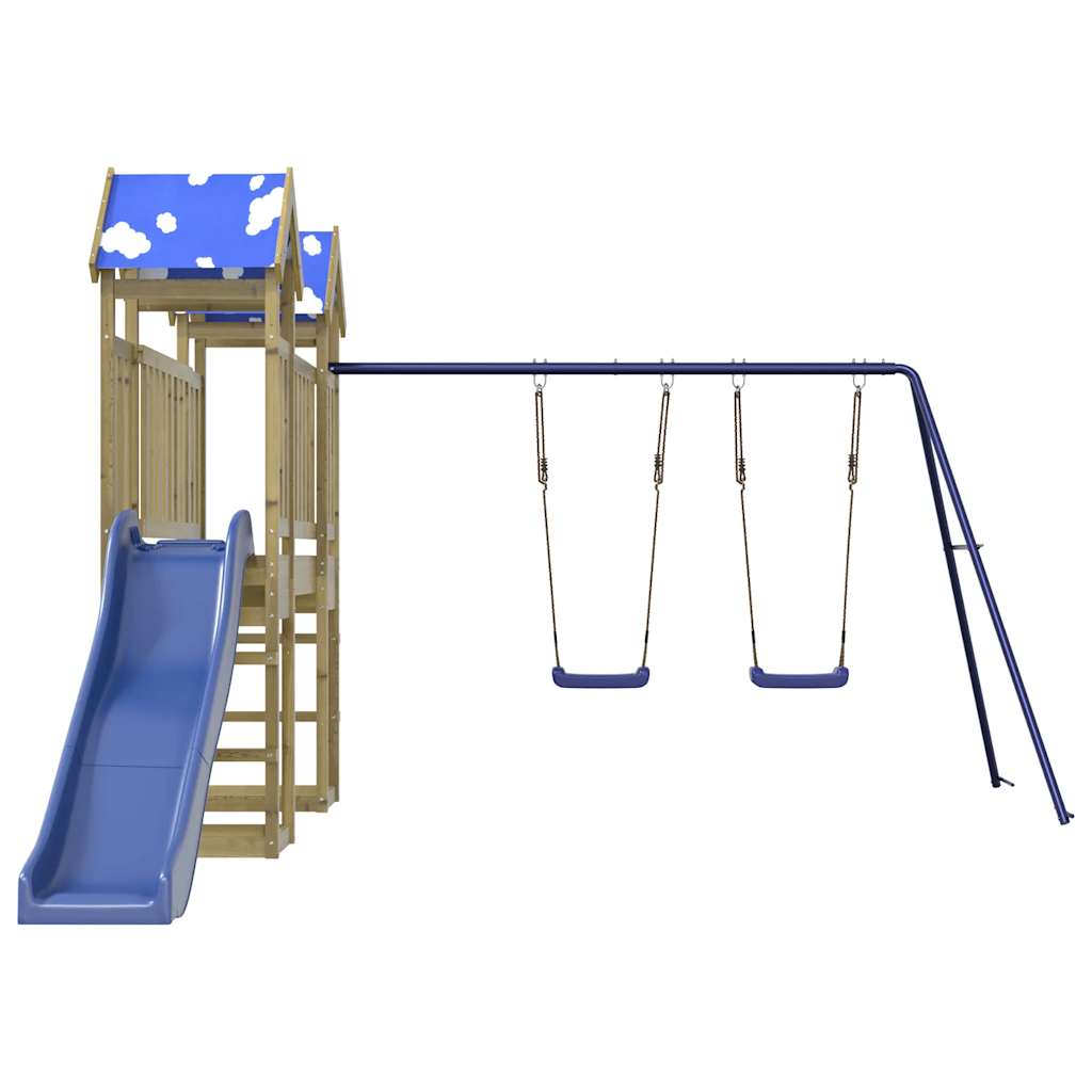 VidaXL Legehus imprægneret fyrretræ