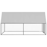 VidaXL hønsegård 2x4x2 m galvaniseret stål