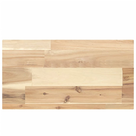 Vidaxl wandschap zwevend 40x20x4 cm onbehandeld massief acaciahout