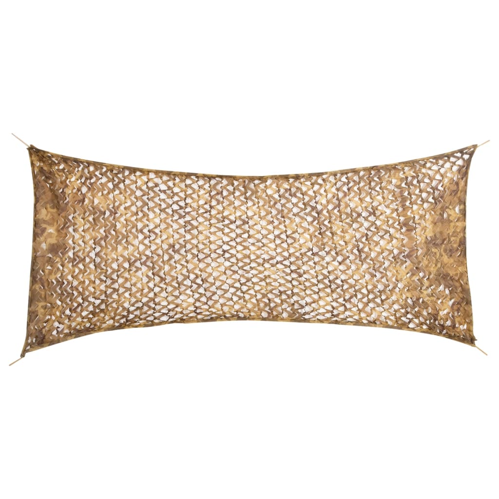Vidaxx camouflagenet med opbevaringspose 312x140 cm sandfarvet