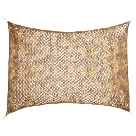 Vidaxx camouflagenet med opbevaringspose 516x400 cm sandfarvet