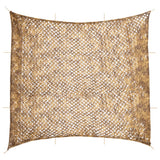 Vidaxx camouflagenet med opbevaringspose 614x581 cm sandfarvet