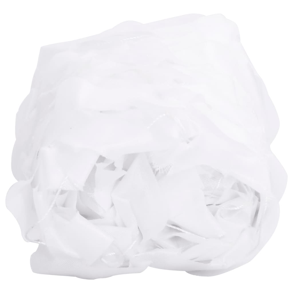 Vidaxx camouflagenet med opbevaringstaske 519x142 cm hvid