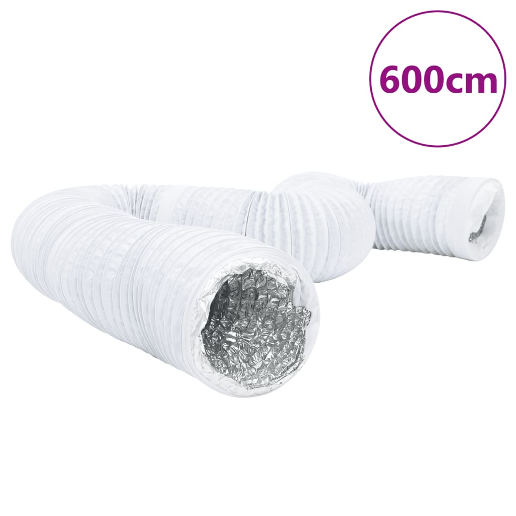 Vidaxx ventilationsslange ø210 cm 6 m aluminium og PVC