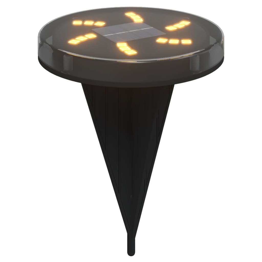 Vidaxx jordlamper 12 stk solar med jordspyd varm hvid