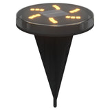 Vidaxx jordlamper 12 stk solar med jordspyd varm hvid