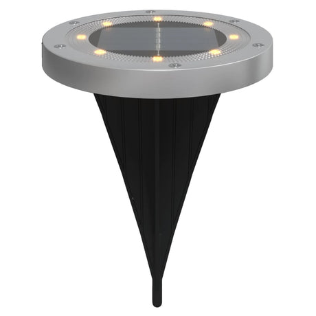 Vidaxx jordlamper 12 stk solar med jordspyd varm hvid