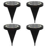 Vidaxx jordlamper 4 stk solar med jordspyd varm hvid