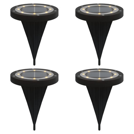 Vidaxx jordlamper 4 stk solar med jordspyd varm hvid