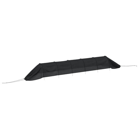 Vidaxx væksttunnel 300x50x48,5 cm stål og polyethylen sort