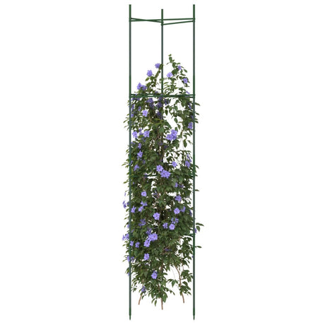 Vidaxl tomatbur 2 stk 154 cm stål og polypropylen