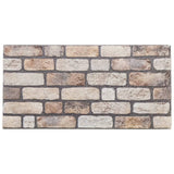 Vidaxx vægpaneler 10 stk 3d 100x50 cm eps lysebrun