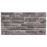 Vidaxx vægpaneler 10 stk 3d 100x50 cm eps antracit