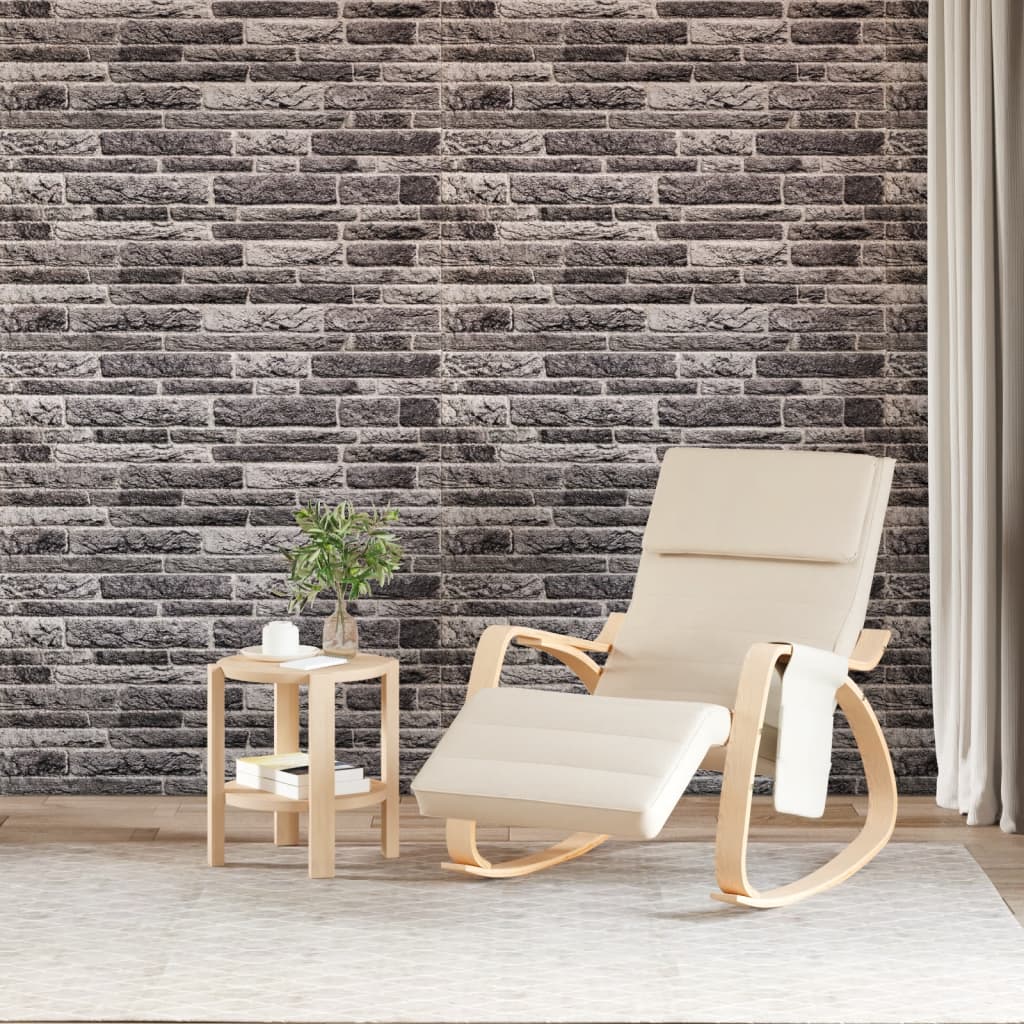 Vidaxx vægpaneler 10 stk 3d 100x50 cm eps antracit