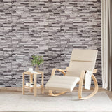 VidaXL vægpaneler 10 stk 3d 100x50 cm eps lysegrå
